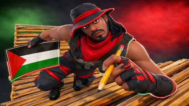 1v1 For Palestine — Fortnite Creative map