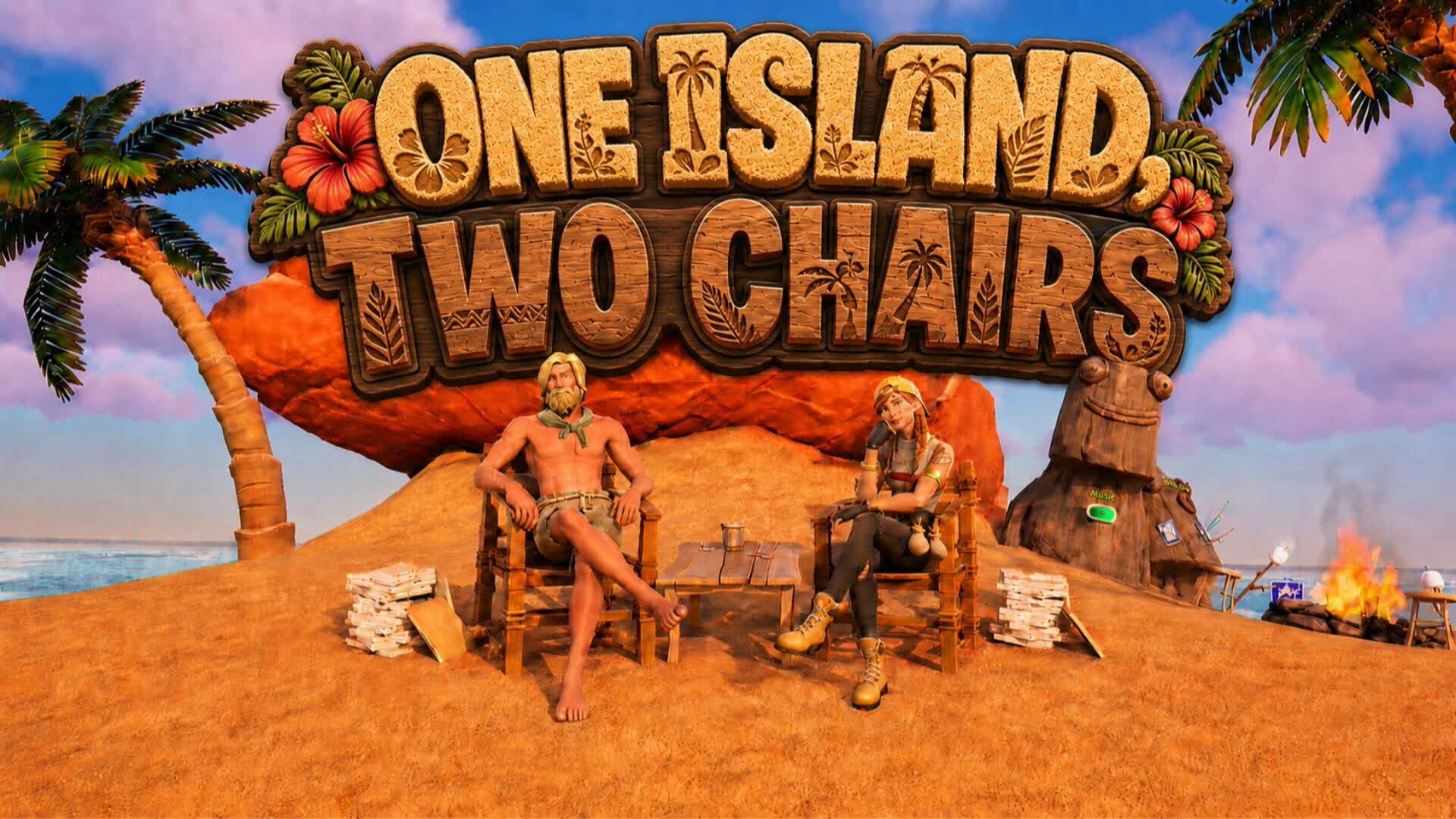One Island, Two Chairs — Fortnite Creative map