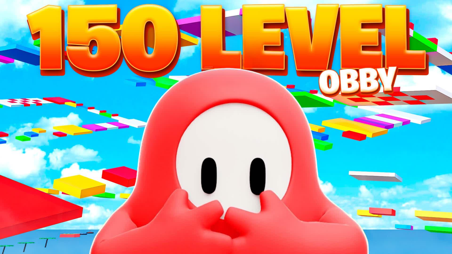 π150 LEVEL FALL GUYS OBBYπ β Fortnite Creative map
