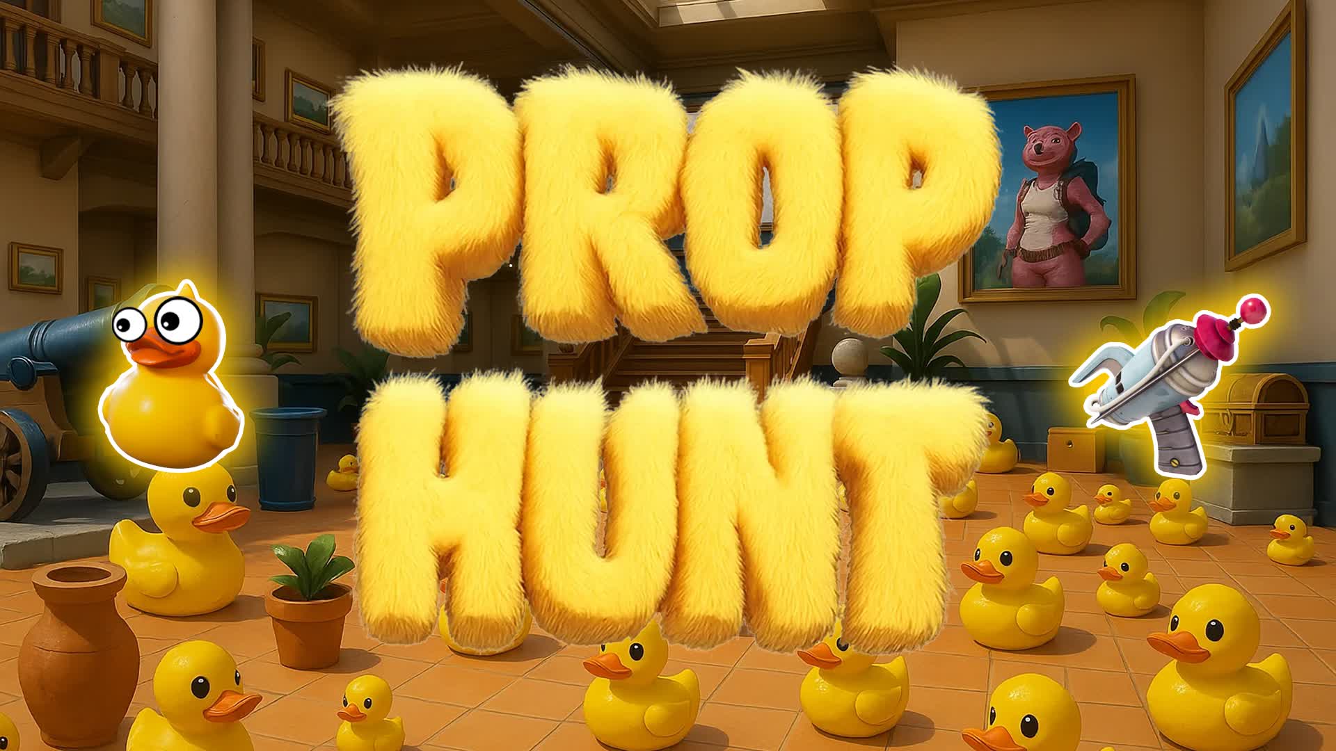 PROP HUNT: BANK β Fortnite Creative map