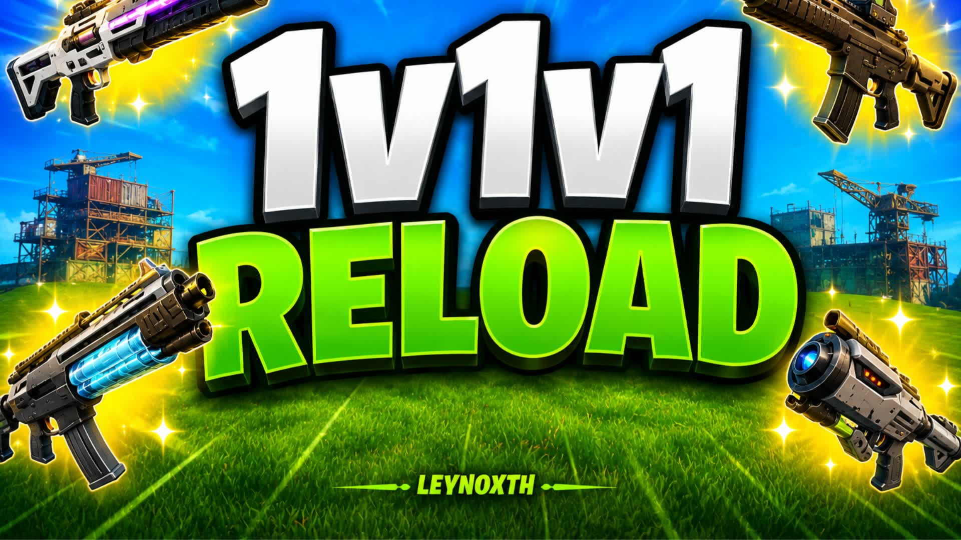 1v1v1 realod — Fortnite Creative map