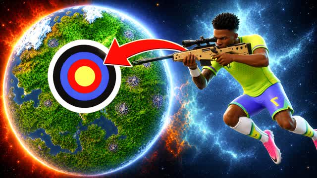 🎯LELLO TRICKSHOT PARKOUR 125 LEVELS!! — Fortnite Creative map