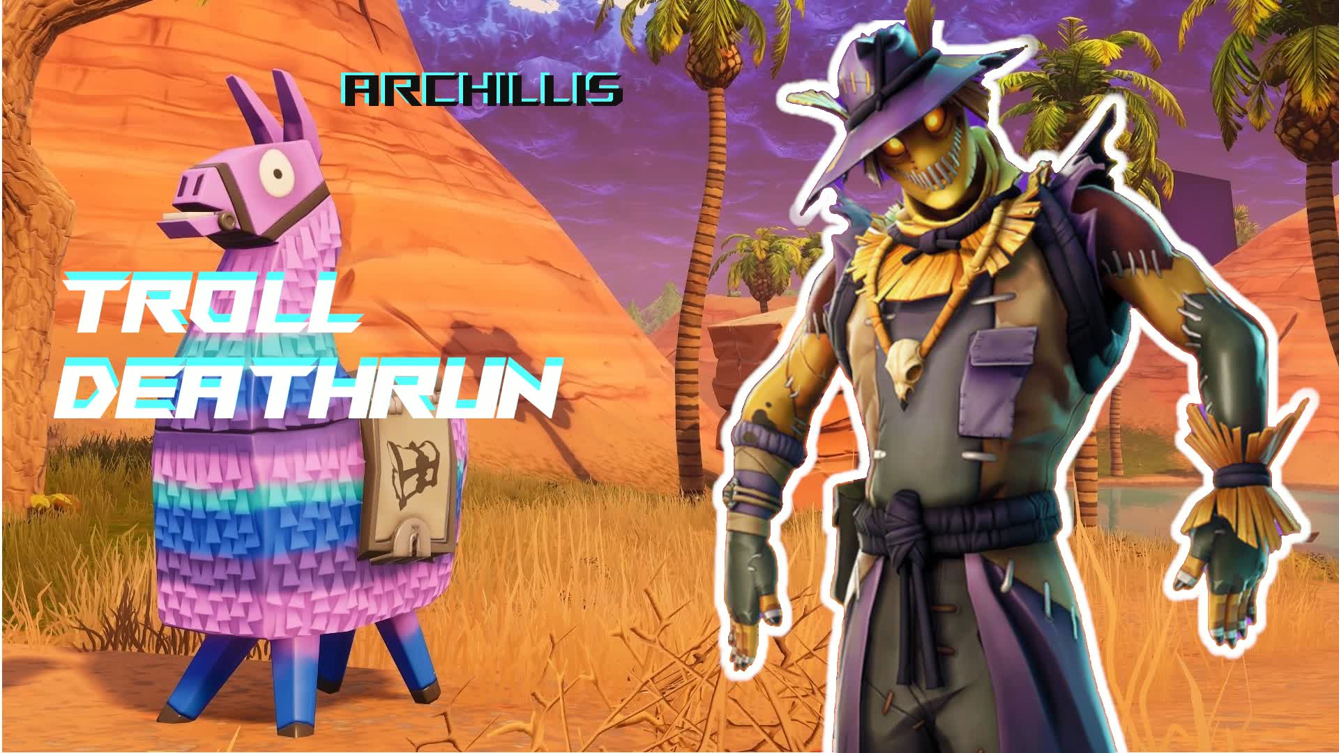 Troll Deathrun — Fortnite Creative map