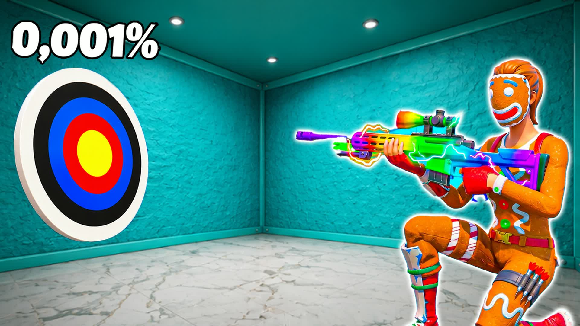 GIANT SUPER TRICKSHOT PARKOUR MEDIUM — Fortnite Creative map