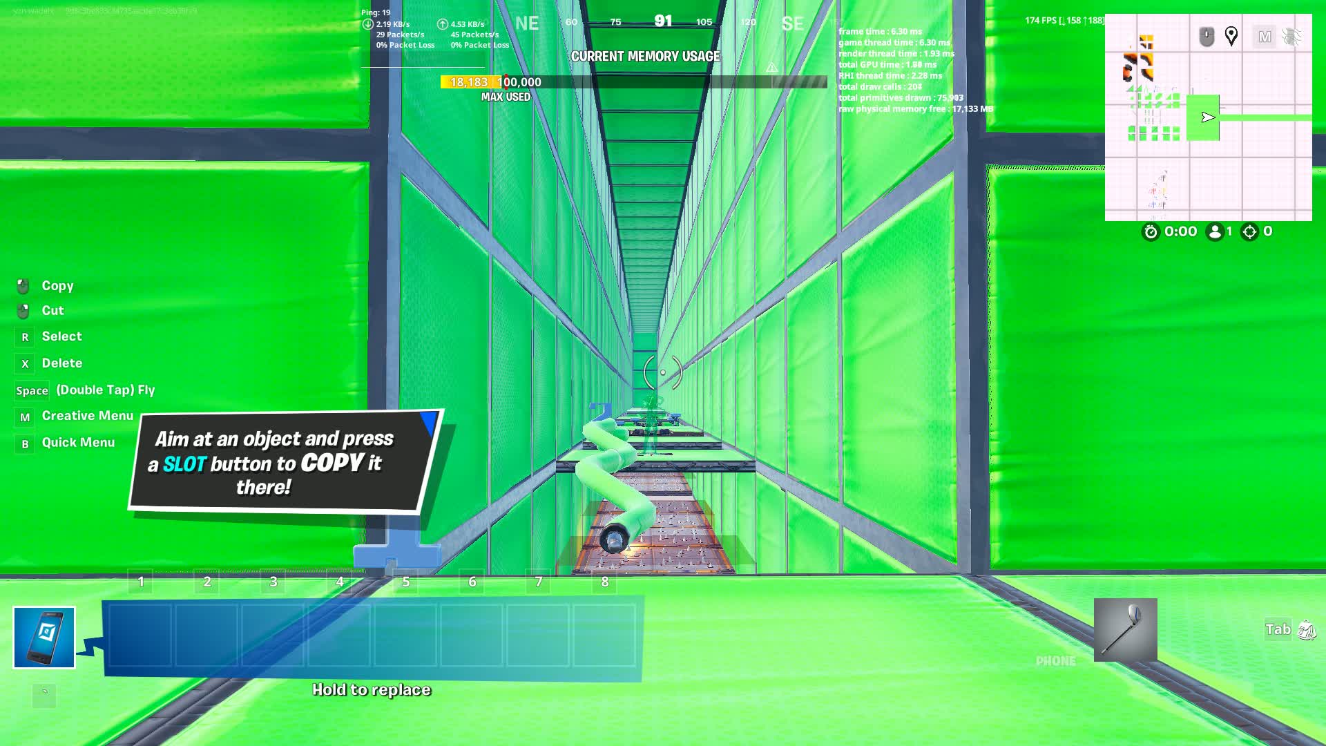 Parkour 16 level : Difficult — Fortnite Creative map