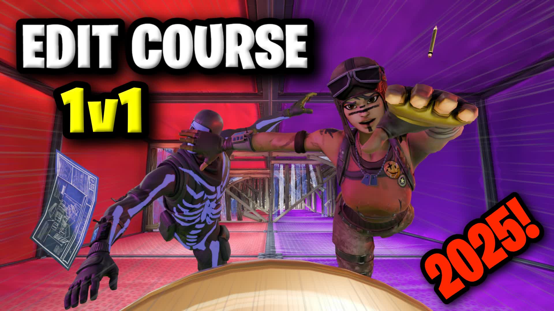 Best 1v1 Edit Course 2025 — Fortnite Creative map