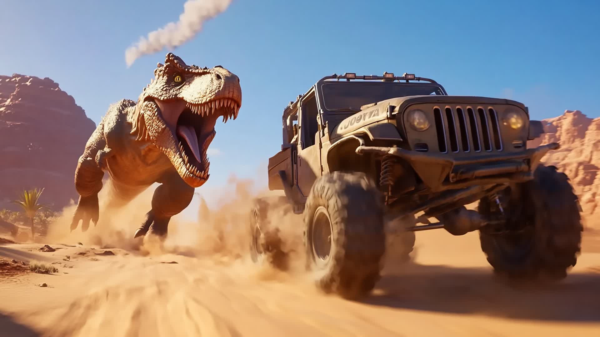 OPEN DESERT DRIVE π΅ β Fortnite Creative map