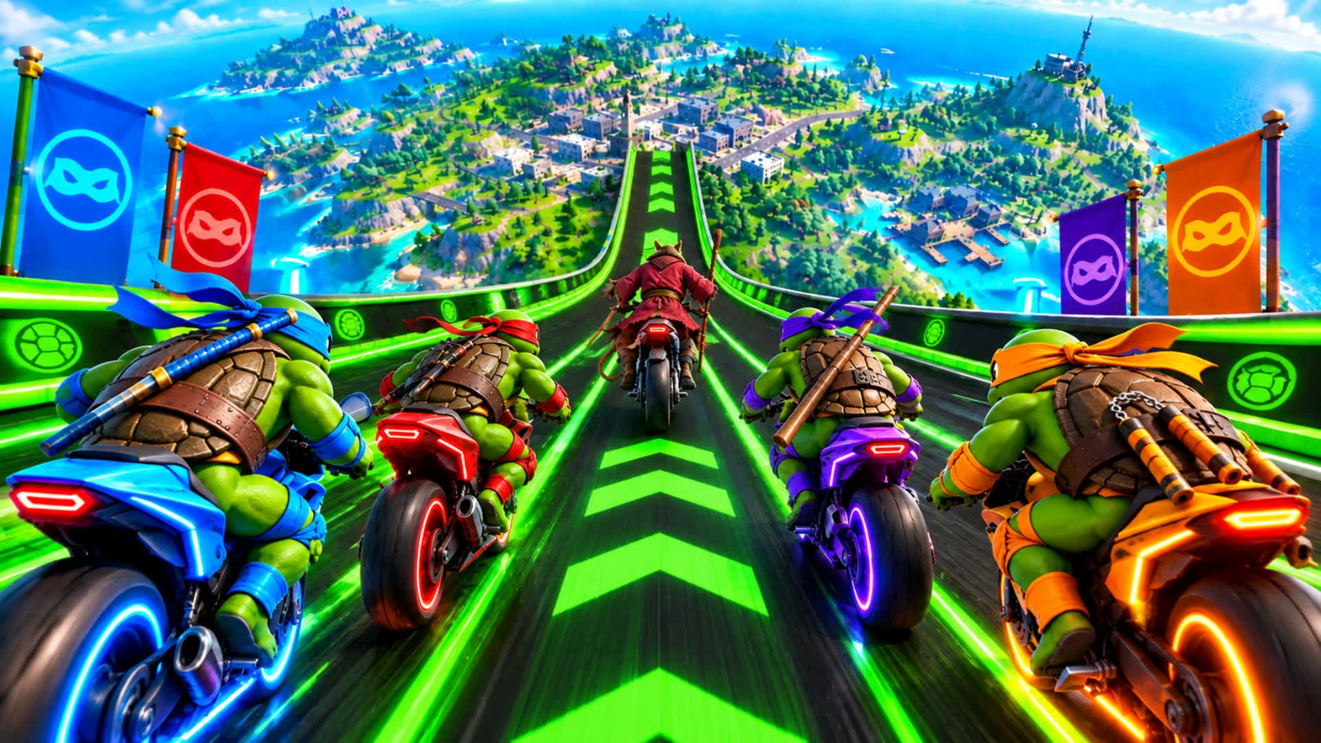 SUPER SPEED - CAR GAMER — Fortnite Creative map