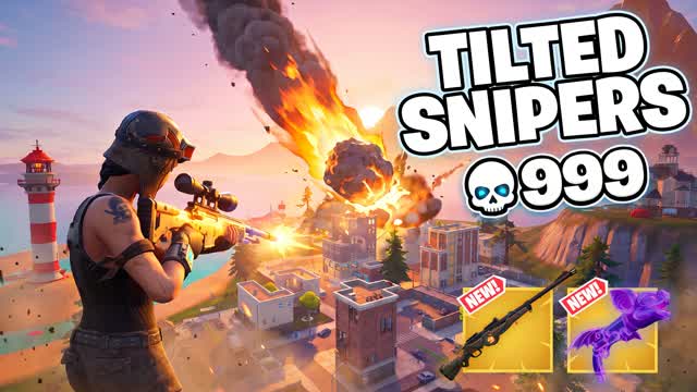 TILTED SNIPERS ๐ฏ โ Fortnite Creative map