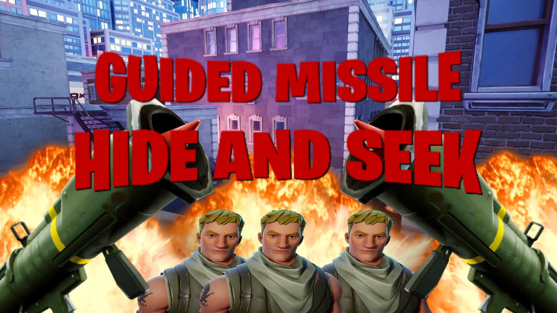 Guided Missile Hide & Seek — Fortnite Creative map