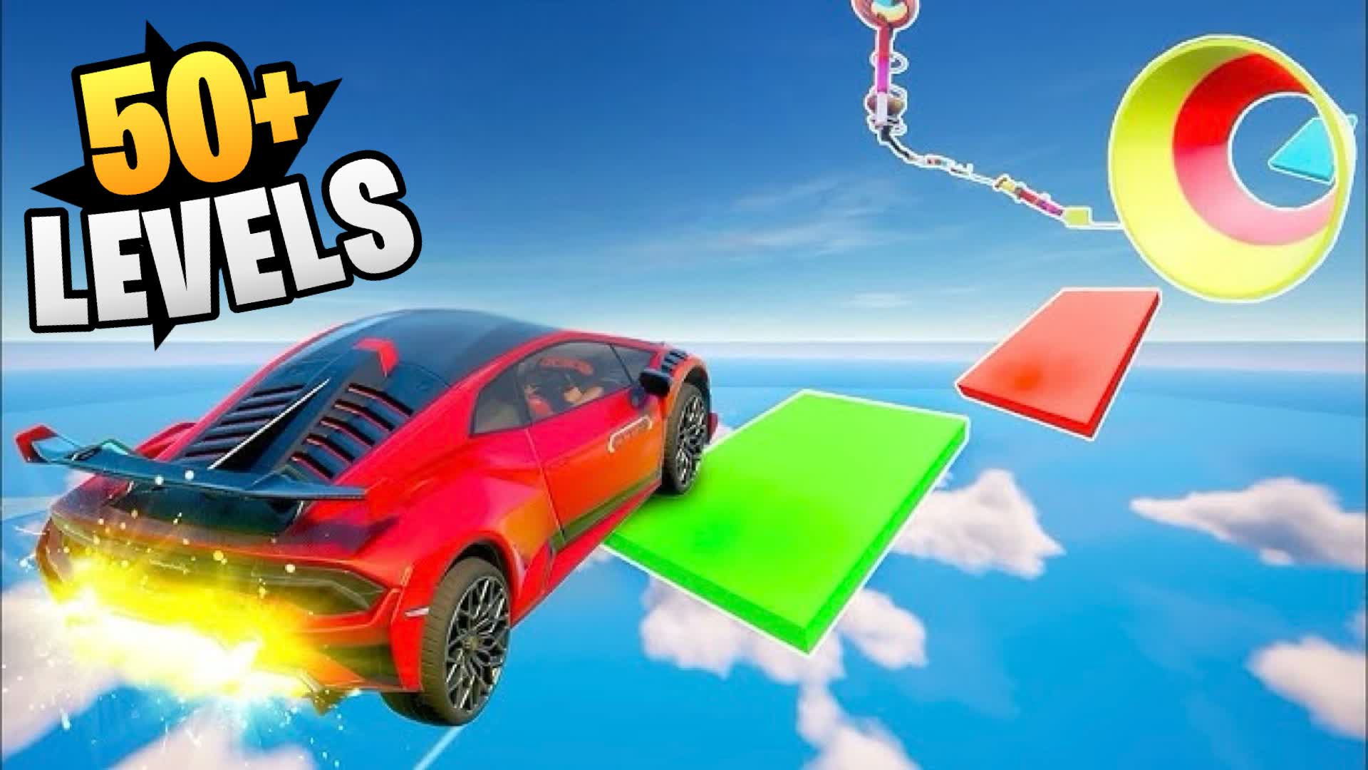 Obby Car Parkour β Fortnite Creative map