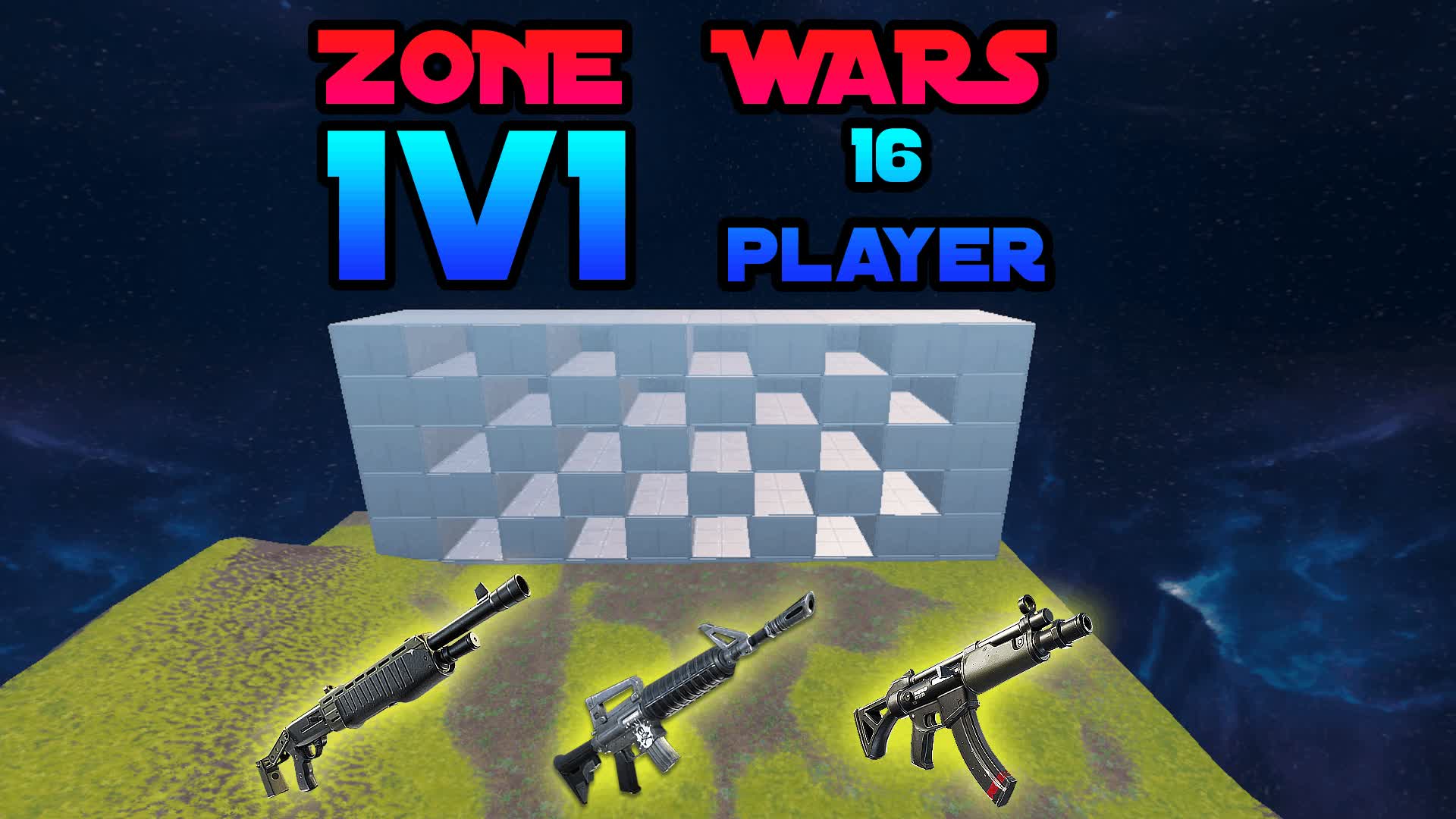 PRO PVP ZONE WARS β Fortnite Creative map