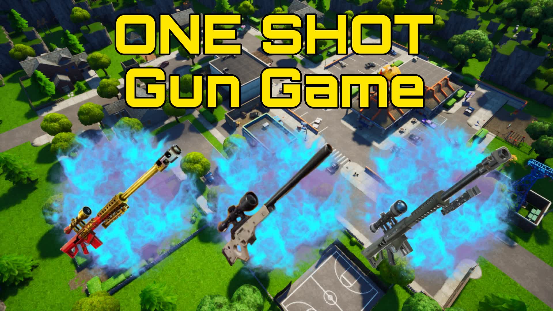ONE SHOT GUN GAME — Fortnite Creative map
