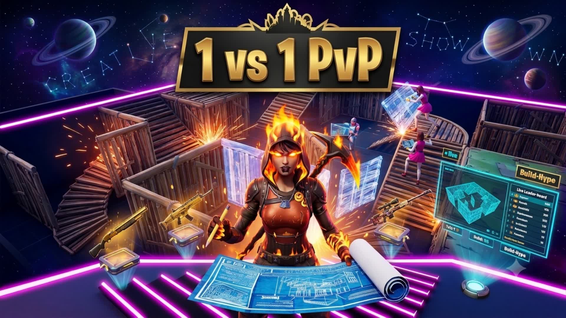 1VS1 REALISTIC PRO — Fortnite Creative map
