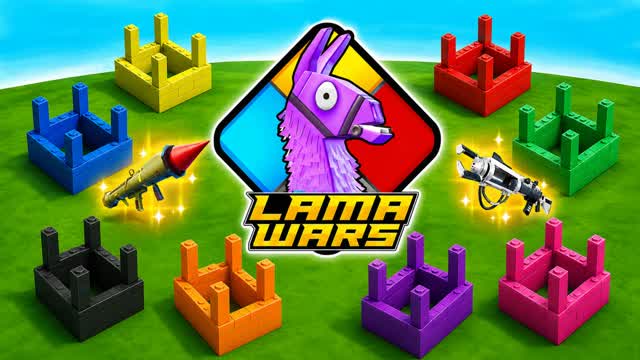 lama wars 2v2v2v2v2 UNC-jins-nanass- — Fortnite Creative map