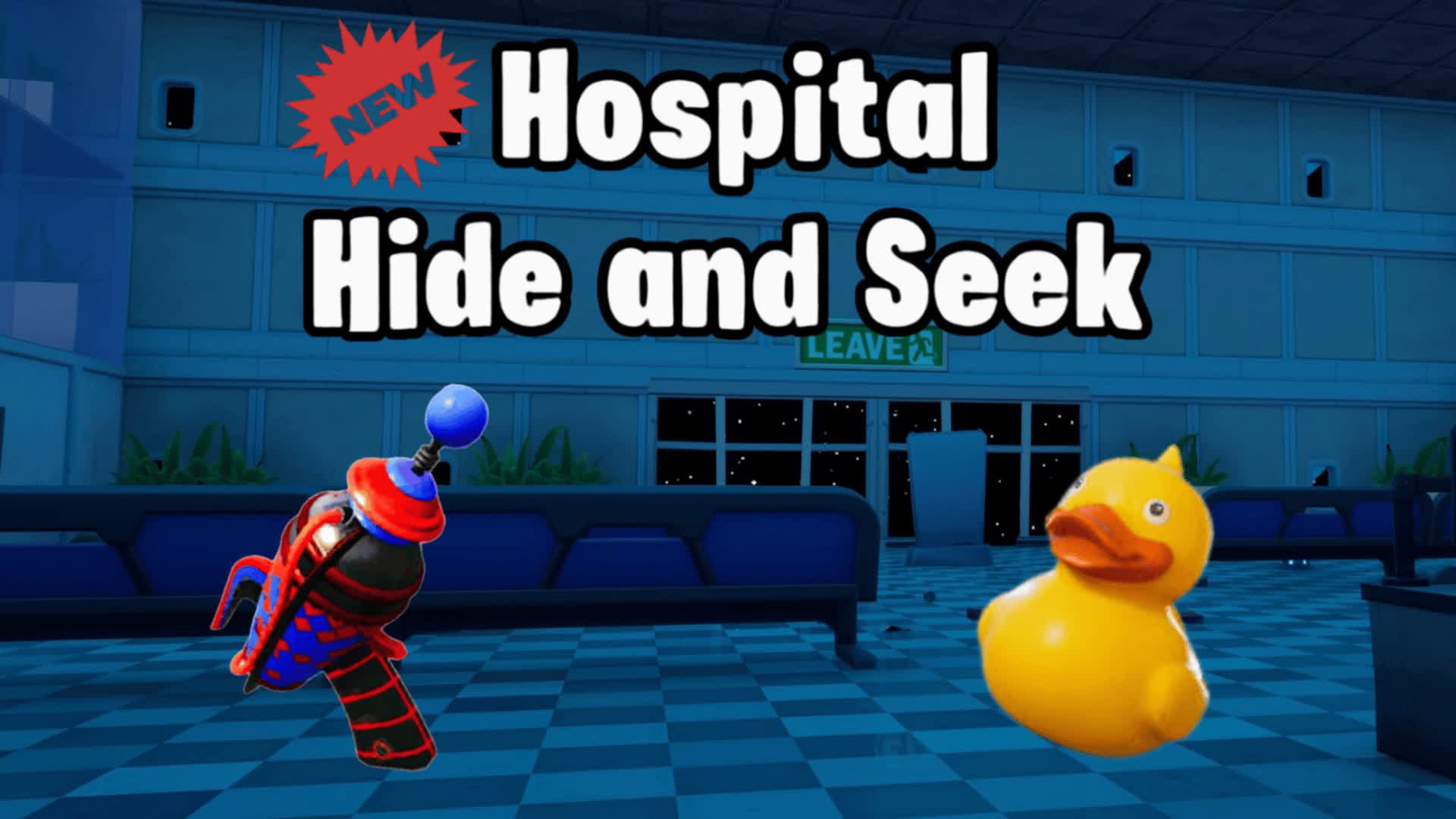 (NEW)Hospital Prop Hunt — Fortnite Creative map
