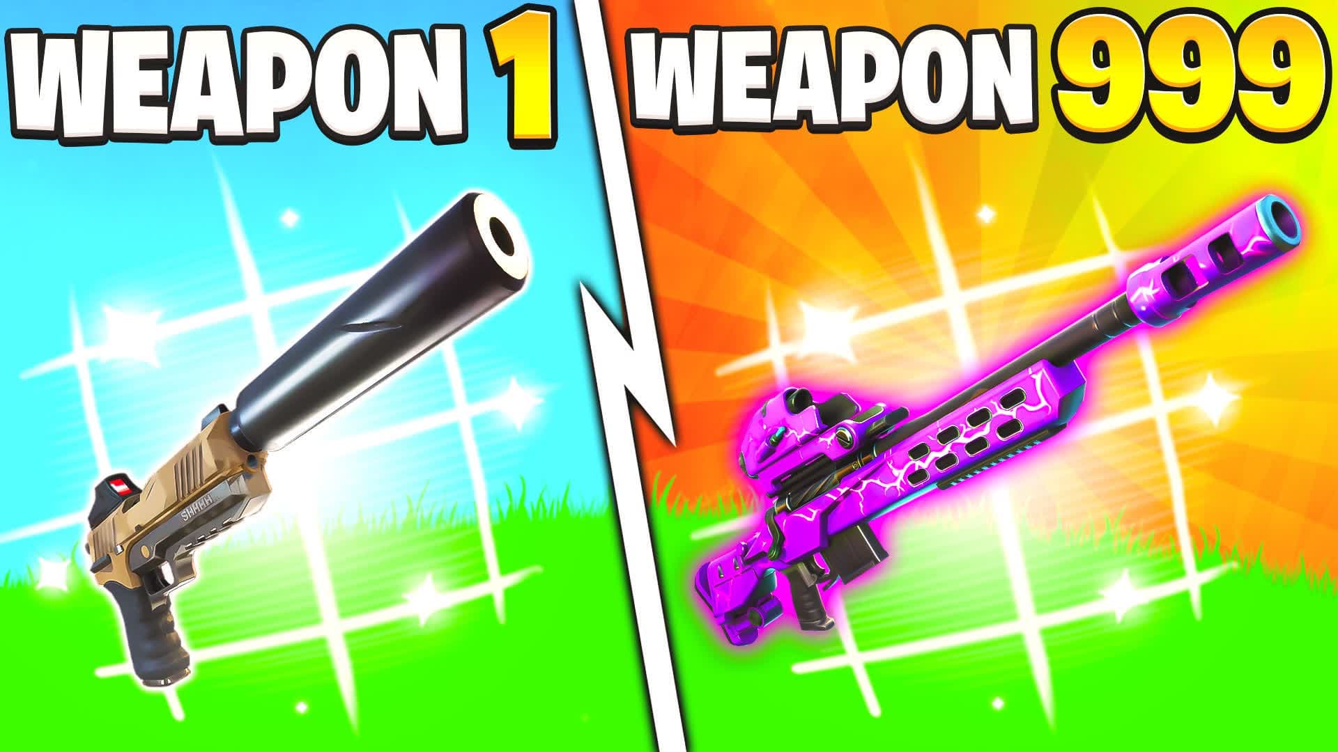 One Shot Gun Game Epic — Fortnite Creative map