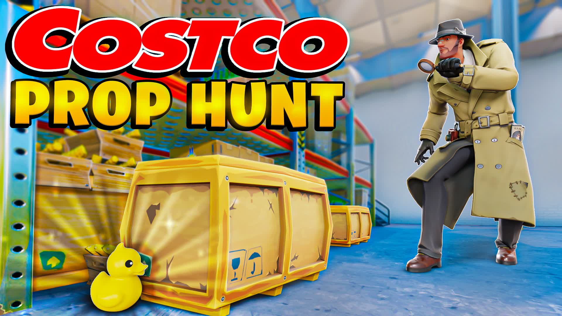 COSTCO PROP HUNT — Fortnite Creative map