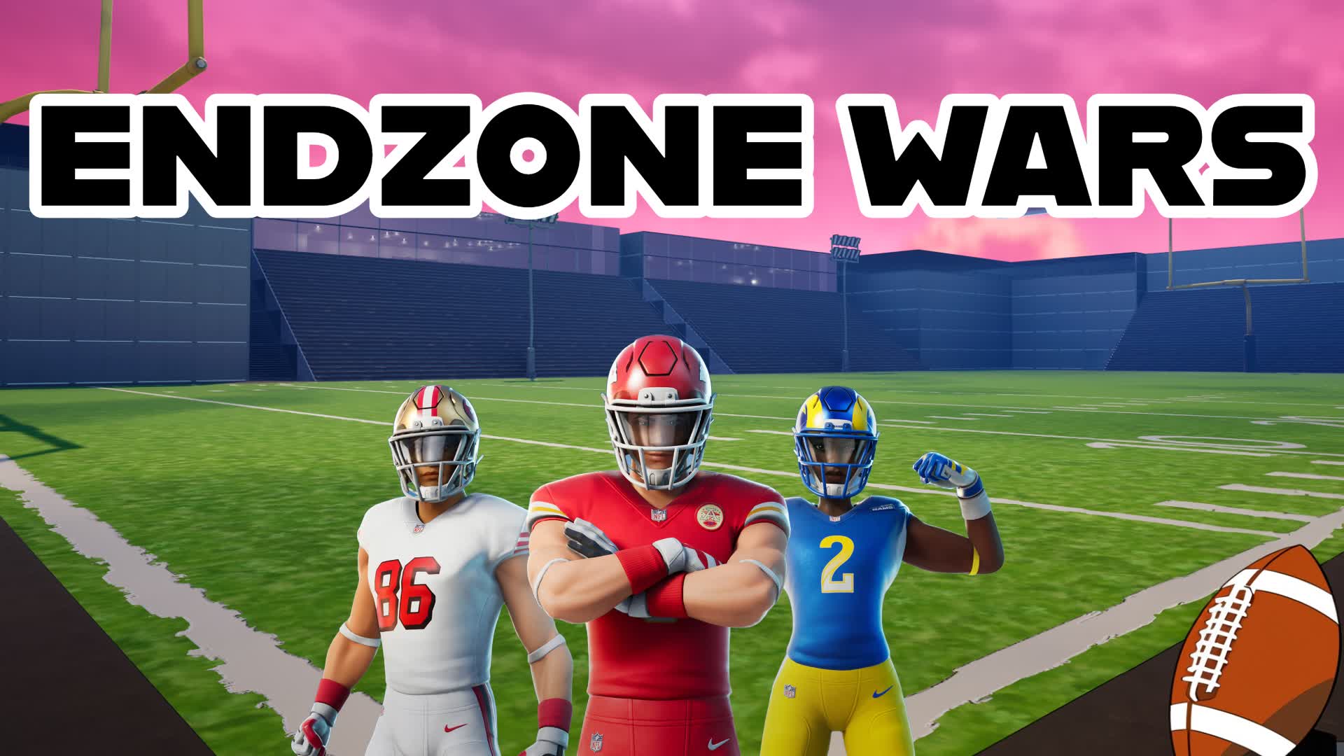 End-Zone Wars — Fortnite Creative map