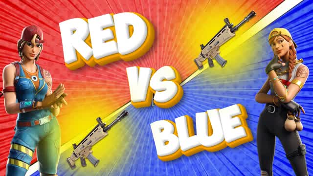 GUNS ๐ซ RED VS BLUE ๐ด๐ต โ Fortnite Creative map