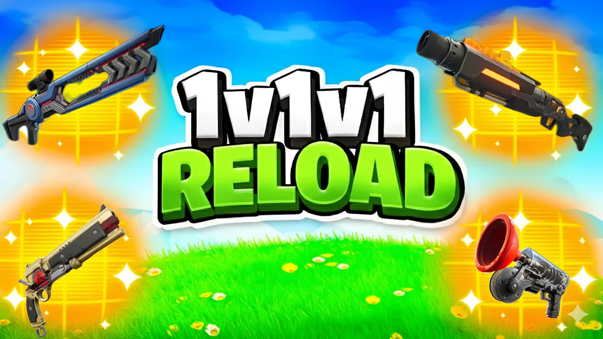 SUPER 1V1V1 RELOAD 1V1 REALISTICS FFA — Fortnite Creative map