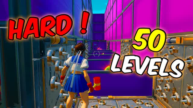 50 HARD PARKOUR⭐ — Fortnite Creative map