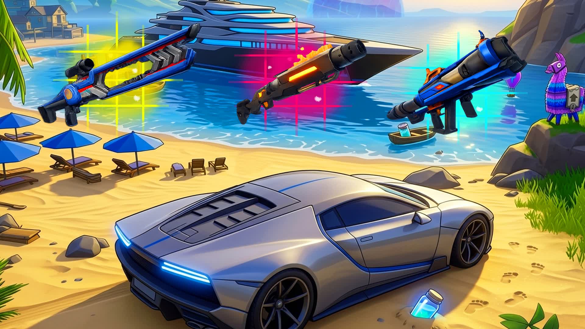 Yacht Party FREE FOR ALL — Fortnite Creative map