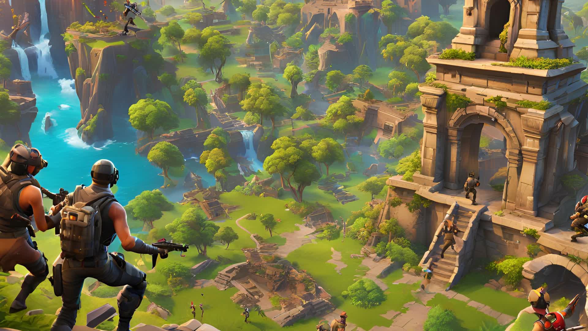 Jungel Piece Control — Fortnite Creative map