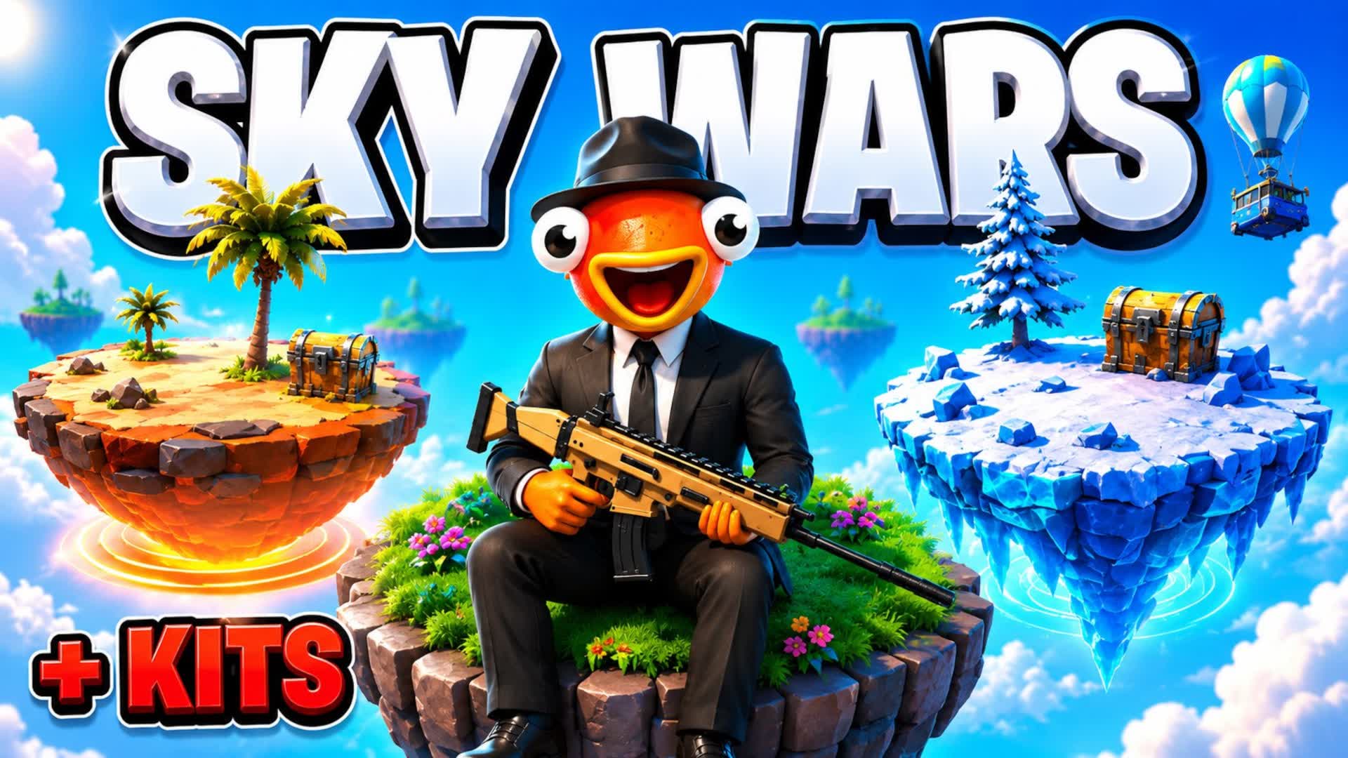 SKY WARS - KIT TAYCOON👑 — Fortnite Creative map