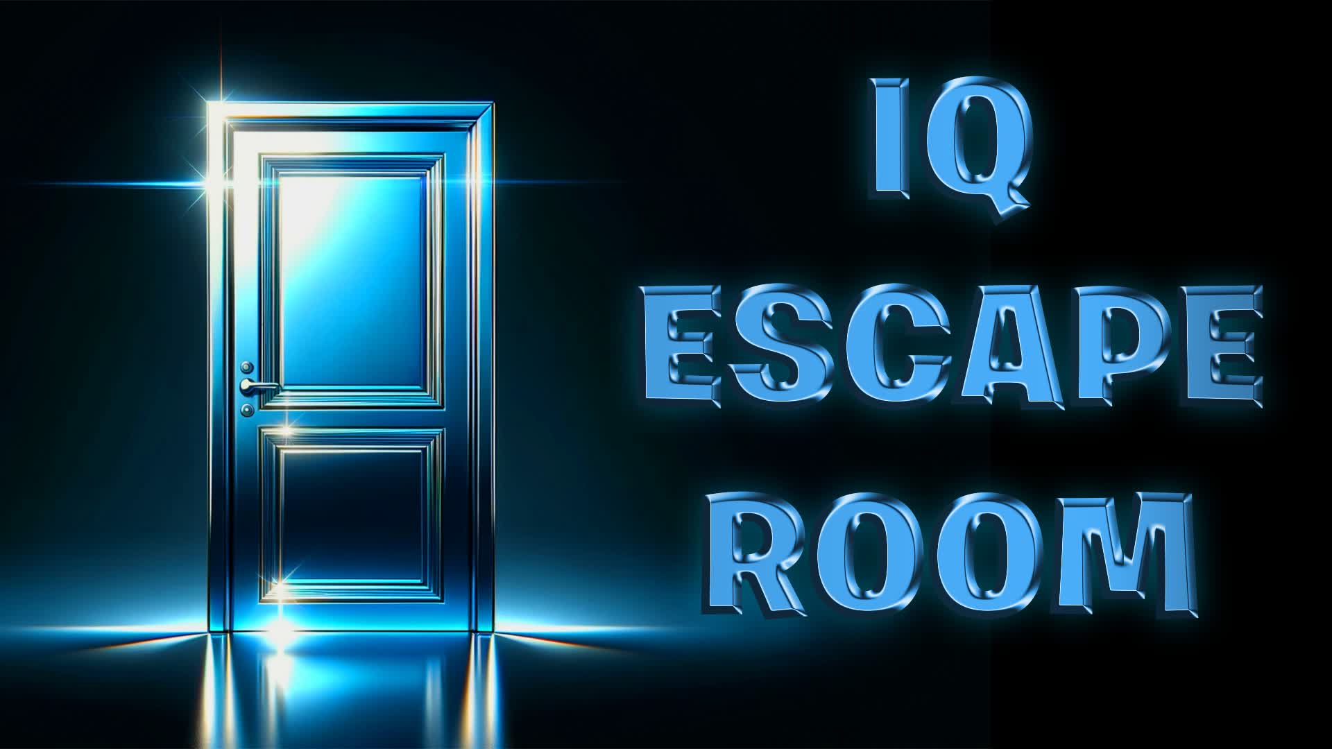 🧠IQ ESCAPE ROOM — Fortnite Creative map