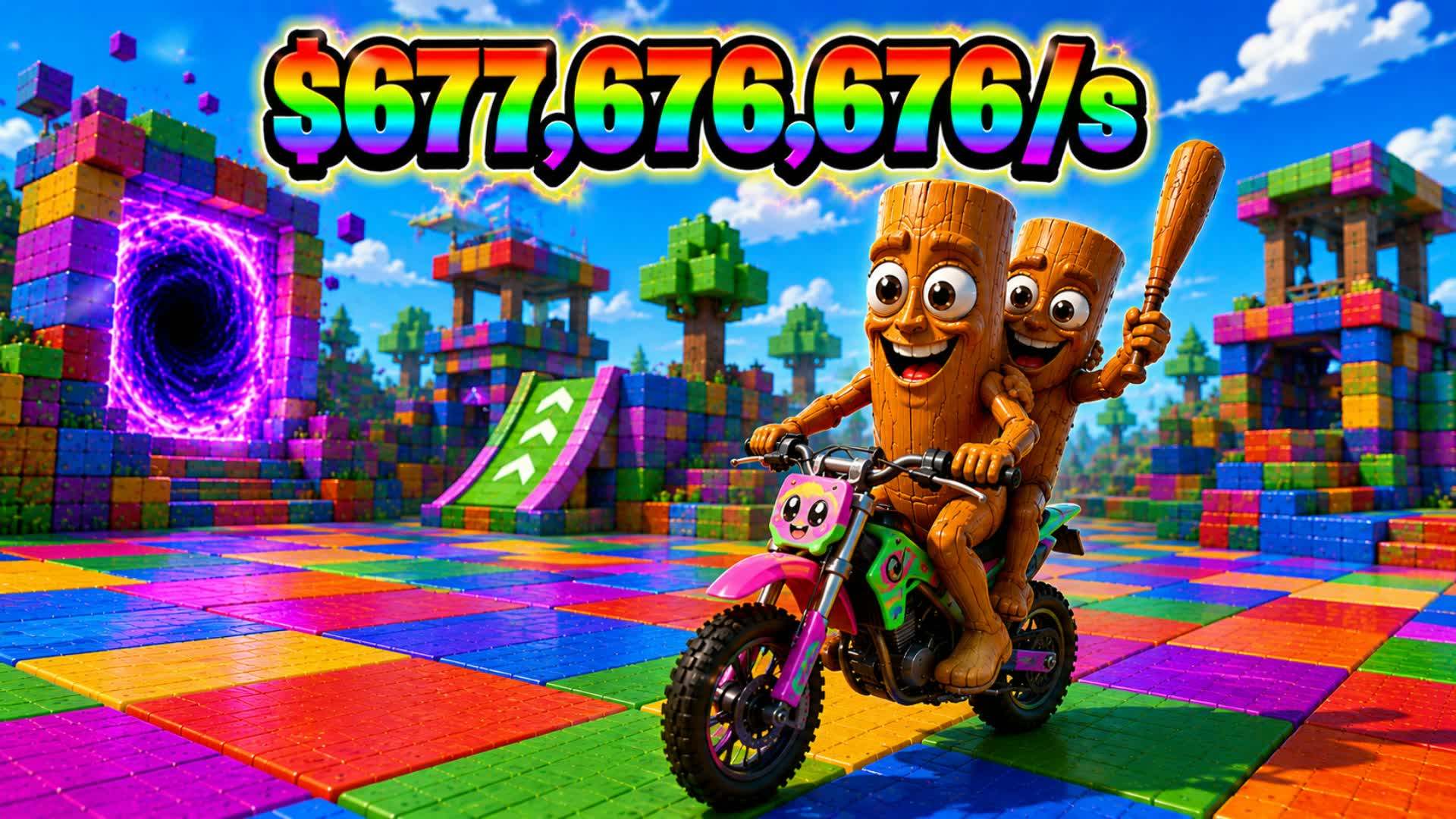 Bicycle for Brainrots β Fortnite Creative map