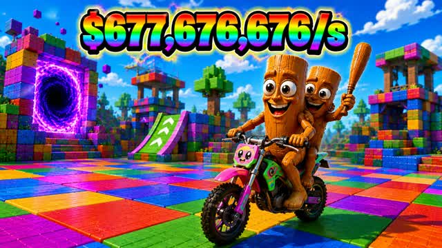 Bicycle for Brainrots — Fortnite Creative map