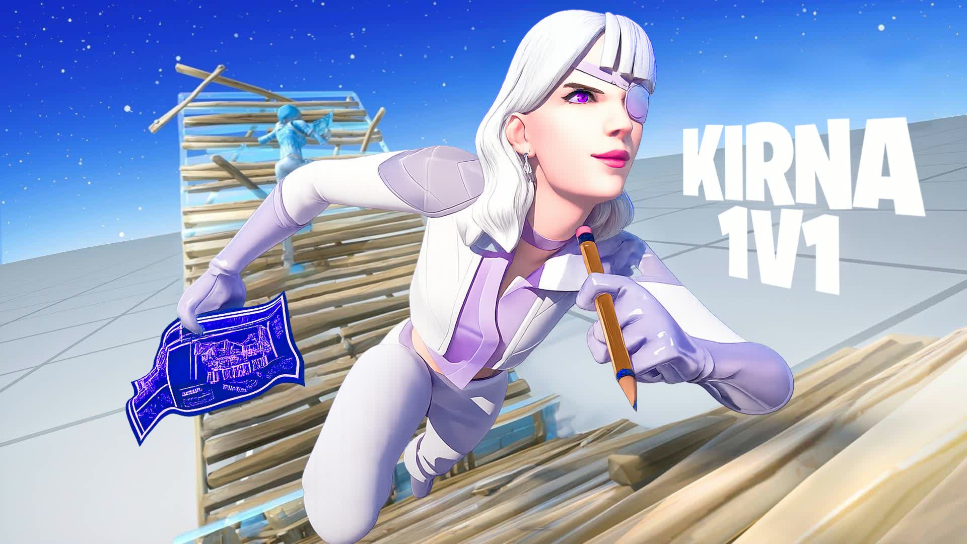 Kirna 1v1 Build fights (200 PUMPS) β Fortnite Creative map