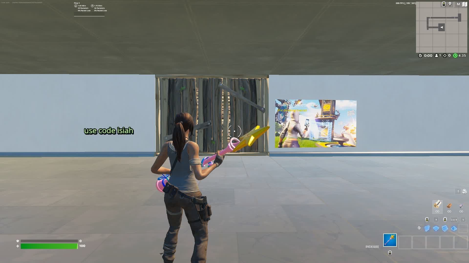 isiah edit course map — Fortnite Creative map