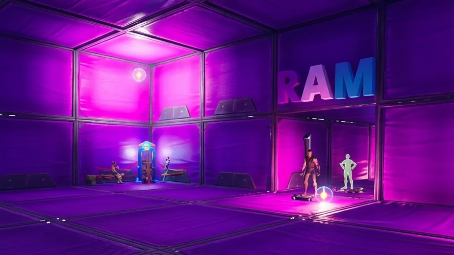 RAM | 26 Levels Deathrun — Fortnite Creative map