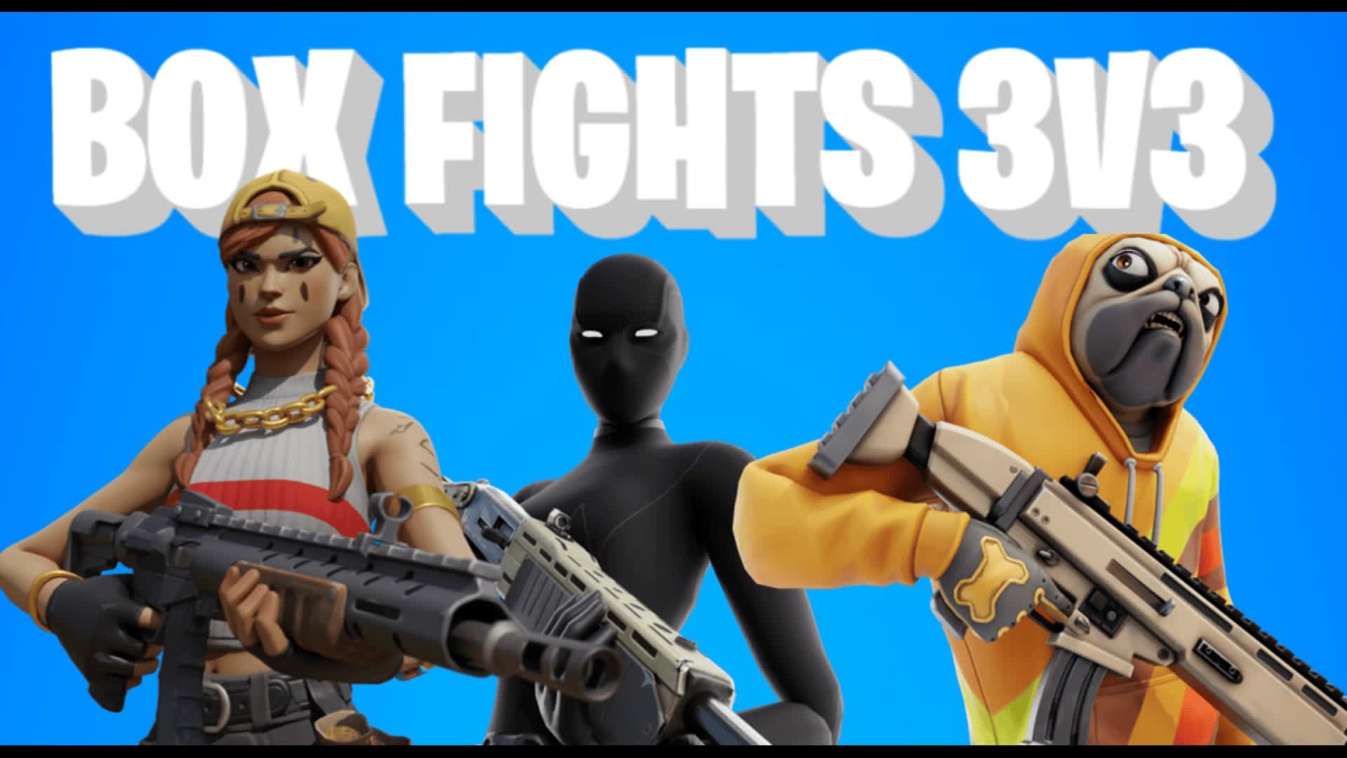 Custom Box Fights 3v3 — Fortnite Creative map