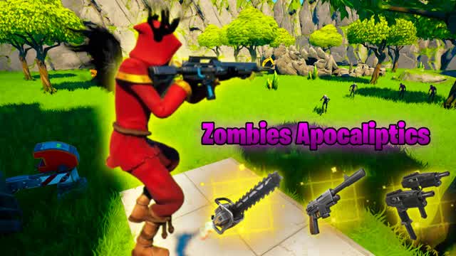 Zombies Apocaliptics — Fortnite Creative map