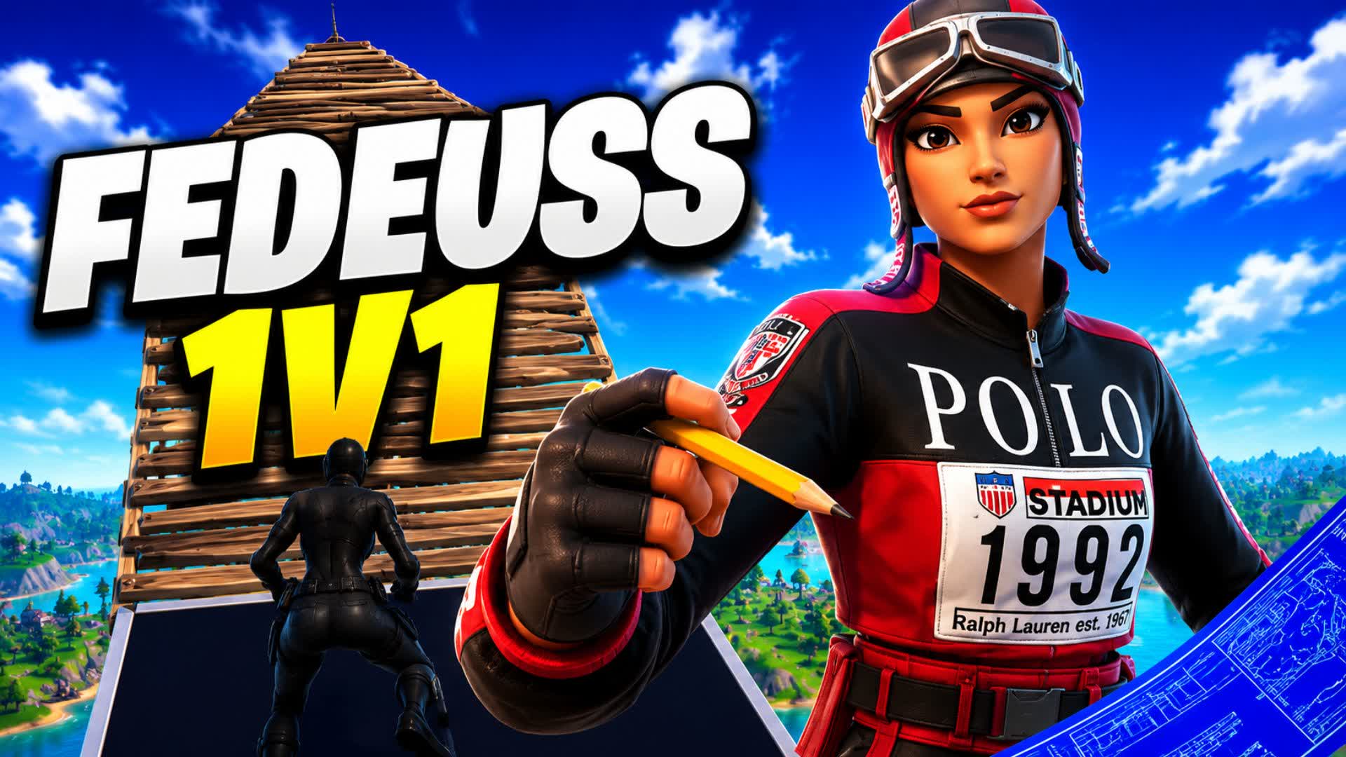 FEDEUSS 1V1 — Fortnite Creative map