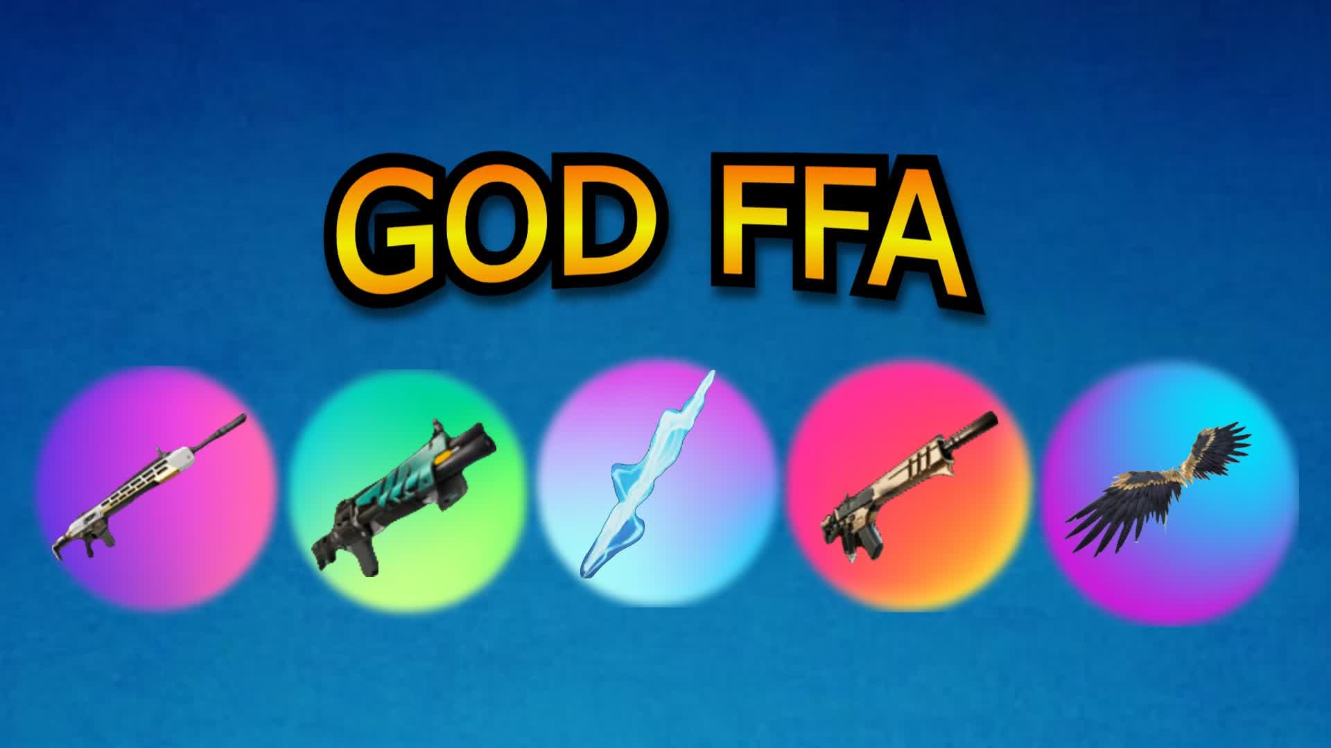 🌪GOD ✨FREE FOR ALL — Fortnite Creative map