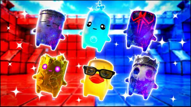 RED VS BLUE🔴🔵 ALEX GOAT — Fortnite Creative map