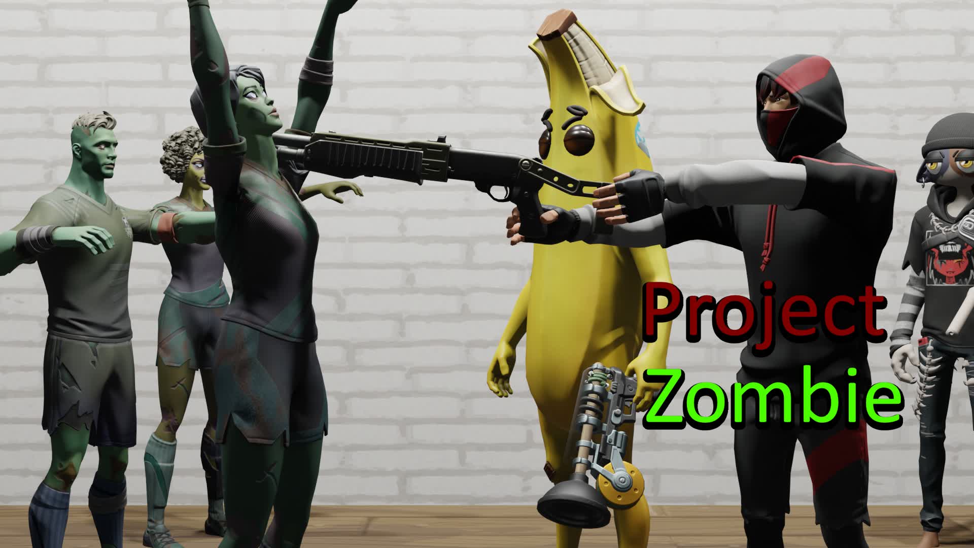Project Zombie — Fortnite Creative map