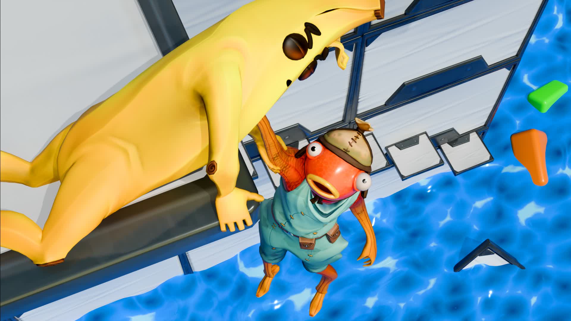 TEAMWORK OBBY — Fortnite Creative map