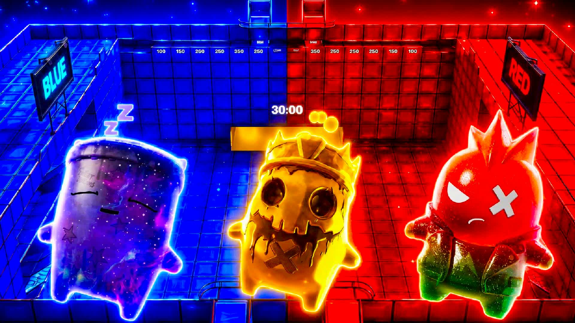 RVB RED VS BLUE ZOOX rivals unc xoxo — Fortnite Creative map