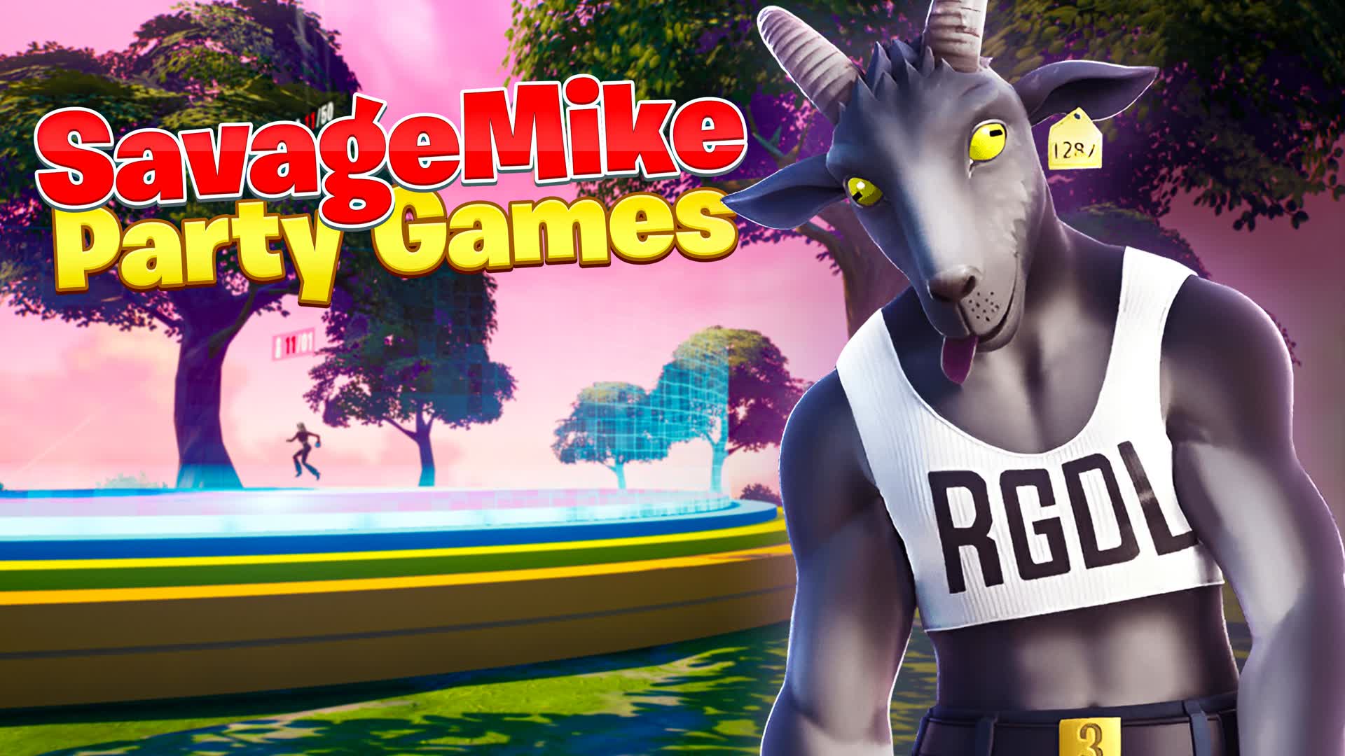 SavageMike Party Games 2.0 — Fortnite Creative map
