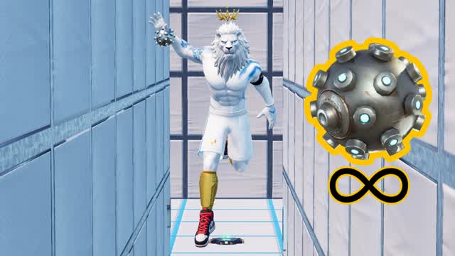 باركور سهل 25 لفل — Fortnite Creative map