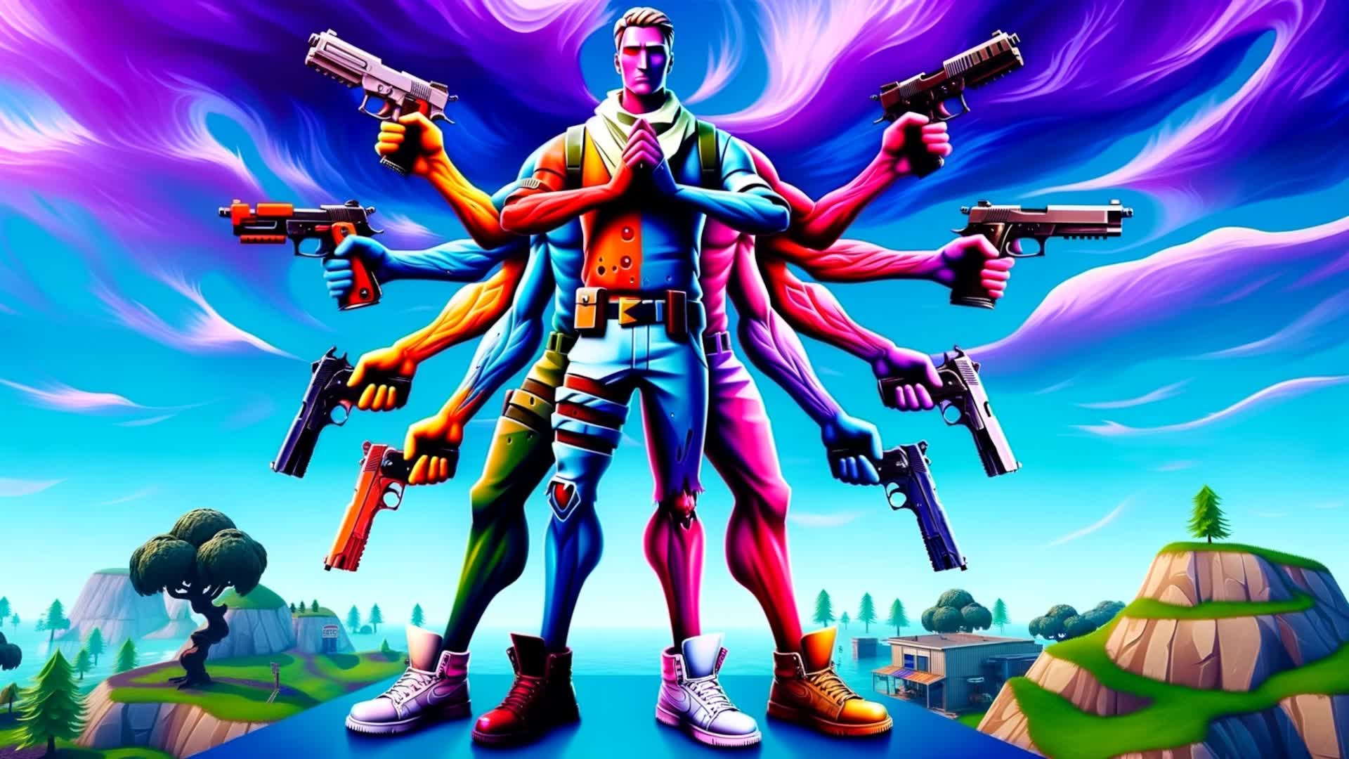 GUN GAME 2.0 — Fortnite Creative map