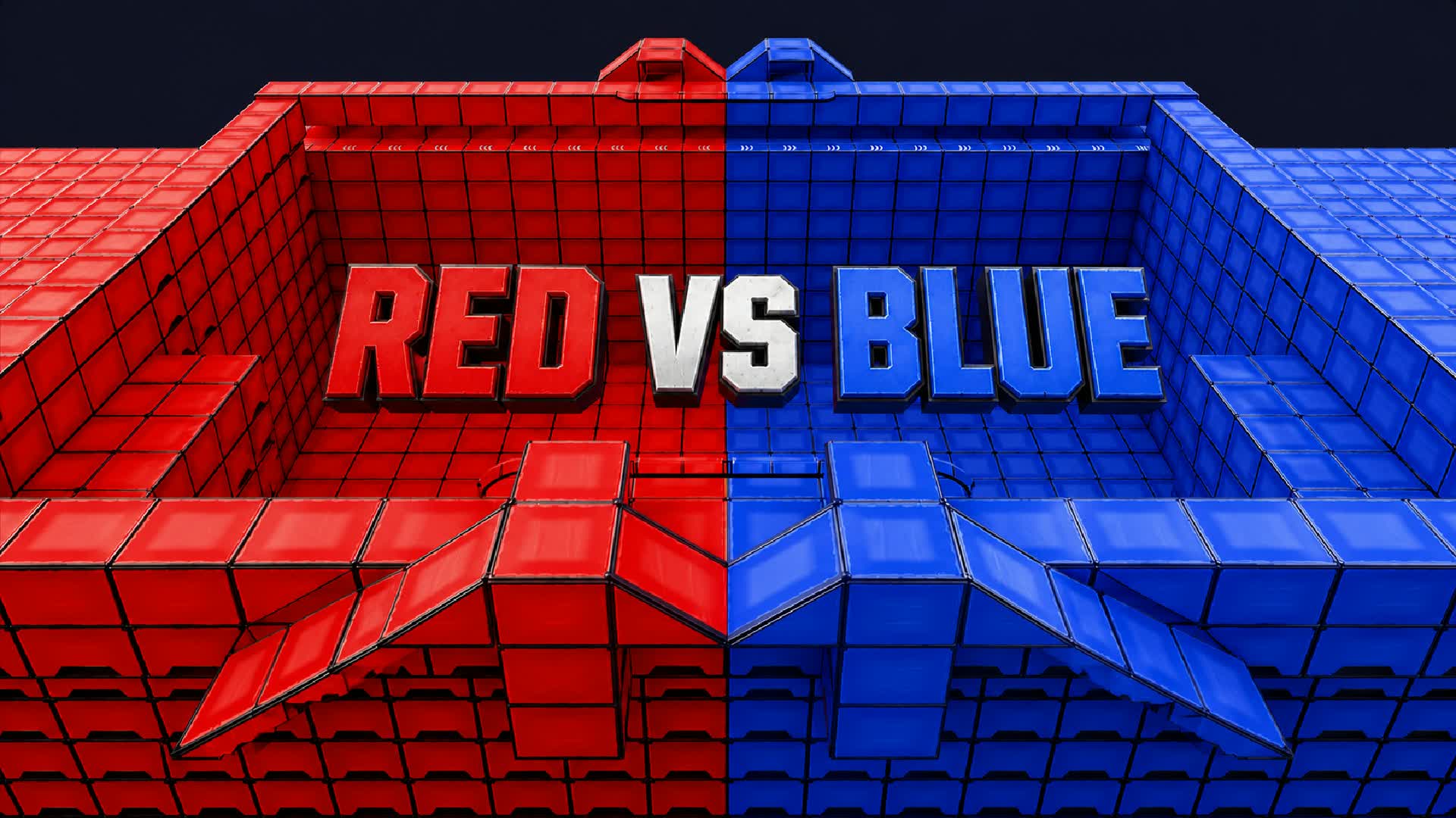 RED VS BLUE NEW — Fortnite Creative map