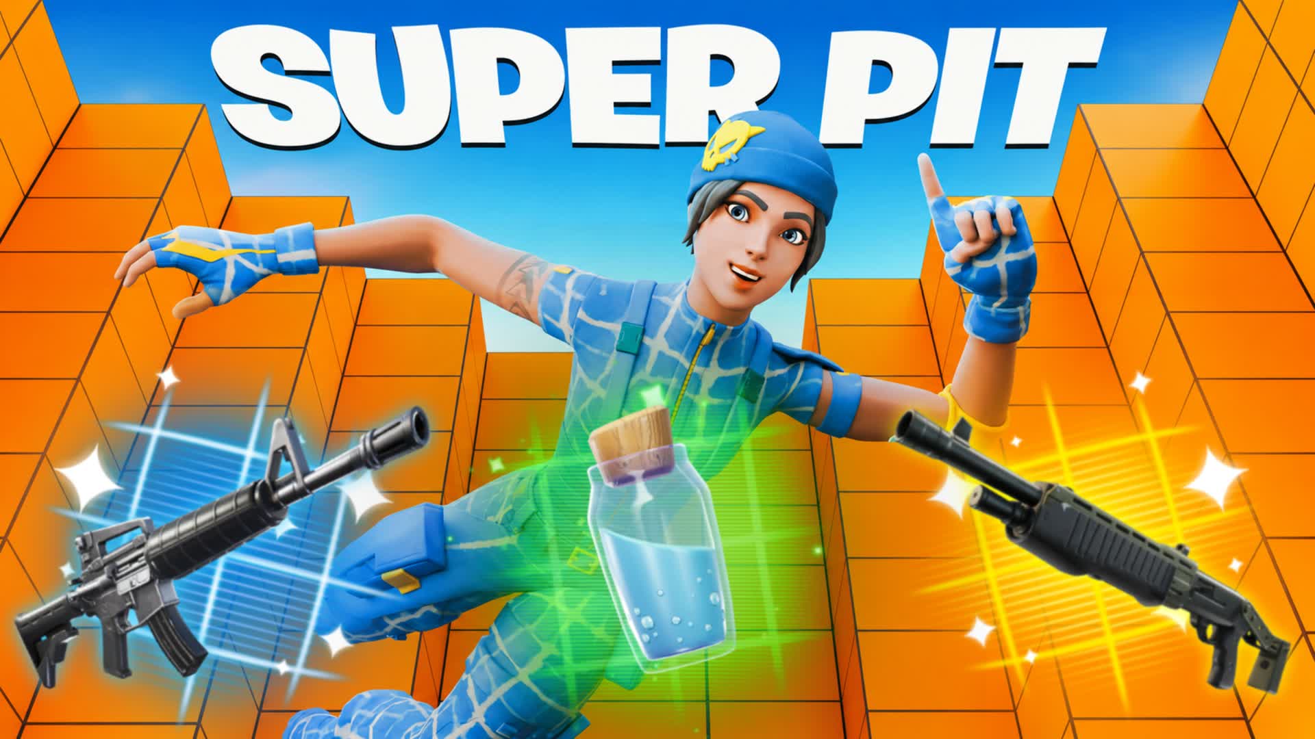 SUPER PIT UNC UNC — Fortnite Creative map