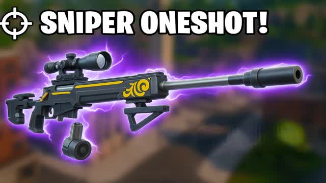 WILD SNIPER ONE SHOT π― β Fortnite Creative map