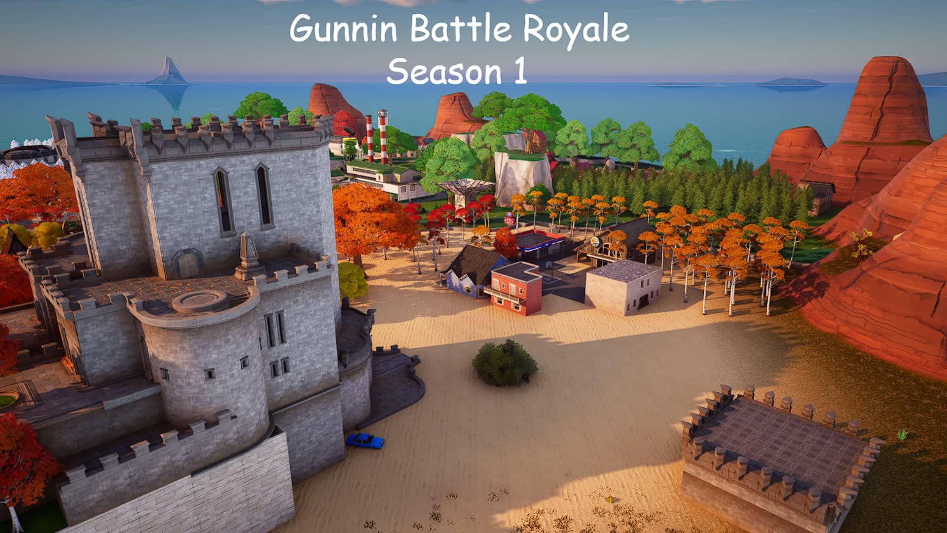 Gunnin Battle Royale — Fortnite Creative map